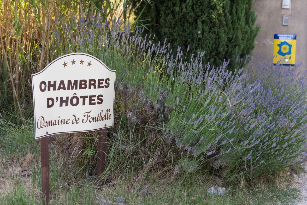 Bed and Breakfast Domaine De Fontbelle Graveson Exterior foto